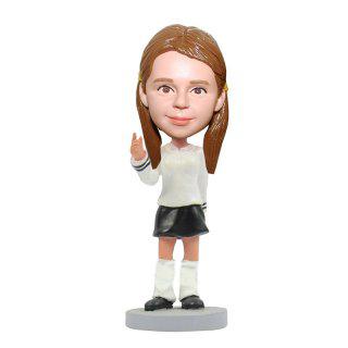 Lovely Baby Custom Bobblehead With Engraved Text